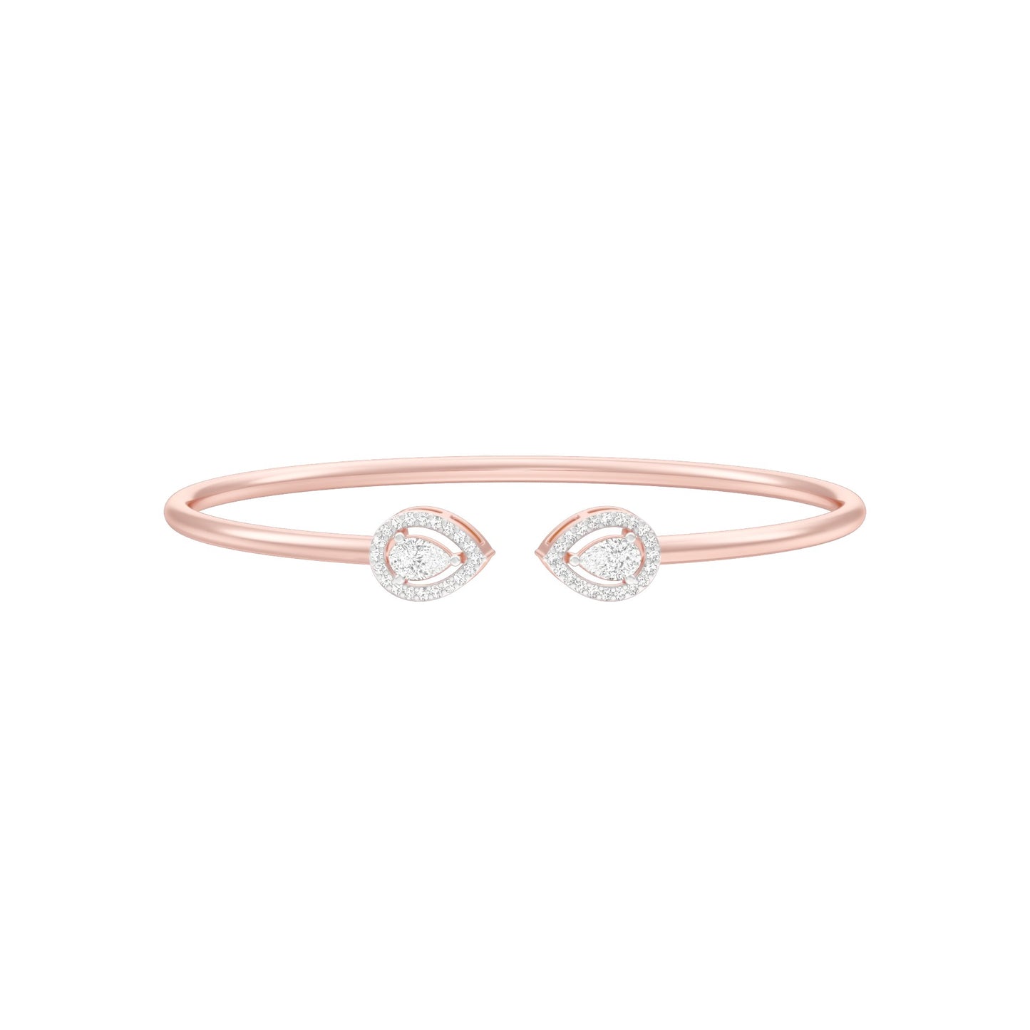 Opulence Diamond Flexi Bracelet 18 KT / Rose Gold