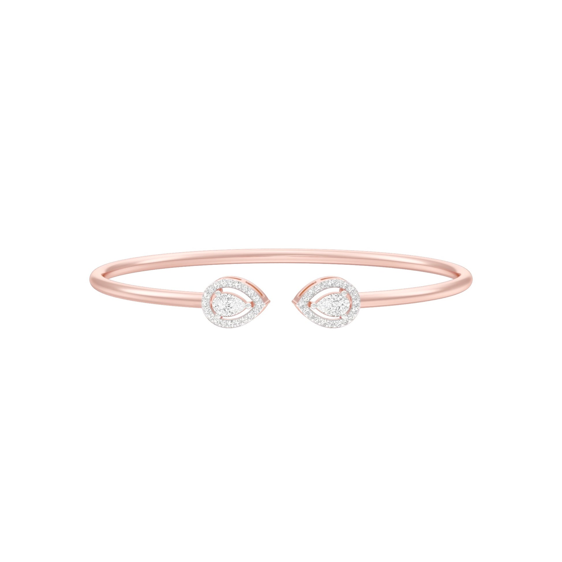 Opulence Diamond Flexi Bracelet 18 KT / Rose Gold