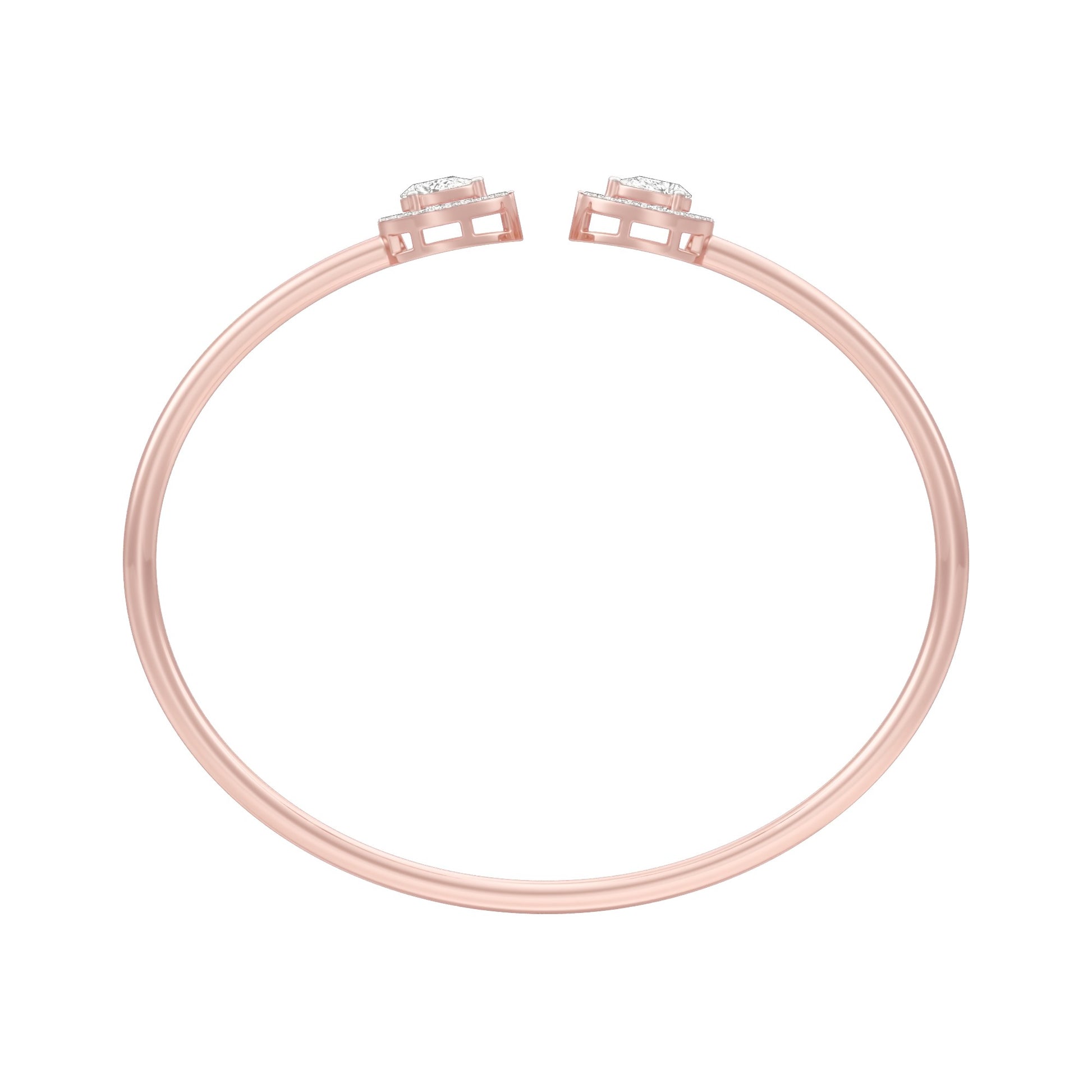 Opulence Diamond Flexi Bracelet 18 KT / Rose Gold
