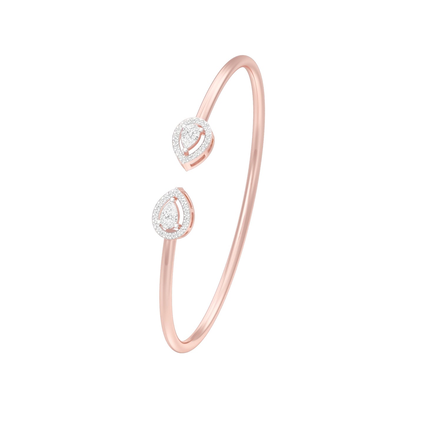 Opulence Diamond Flexi Bracelet 18 KT / Rose Gold