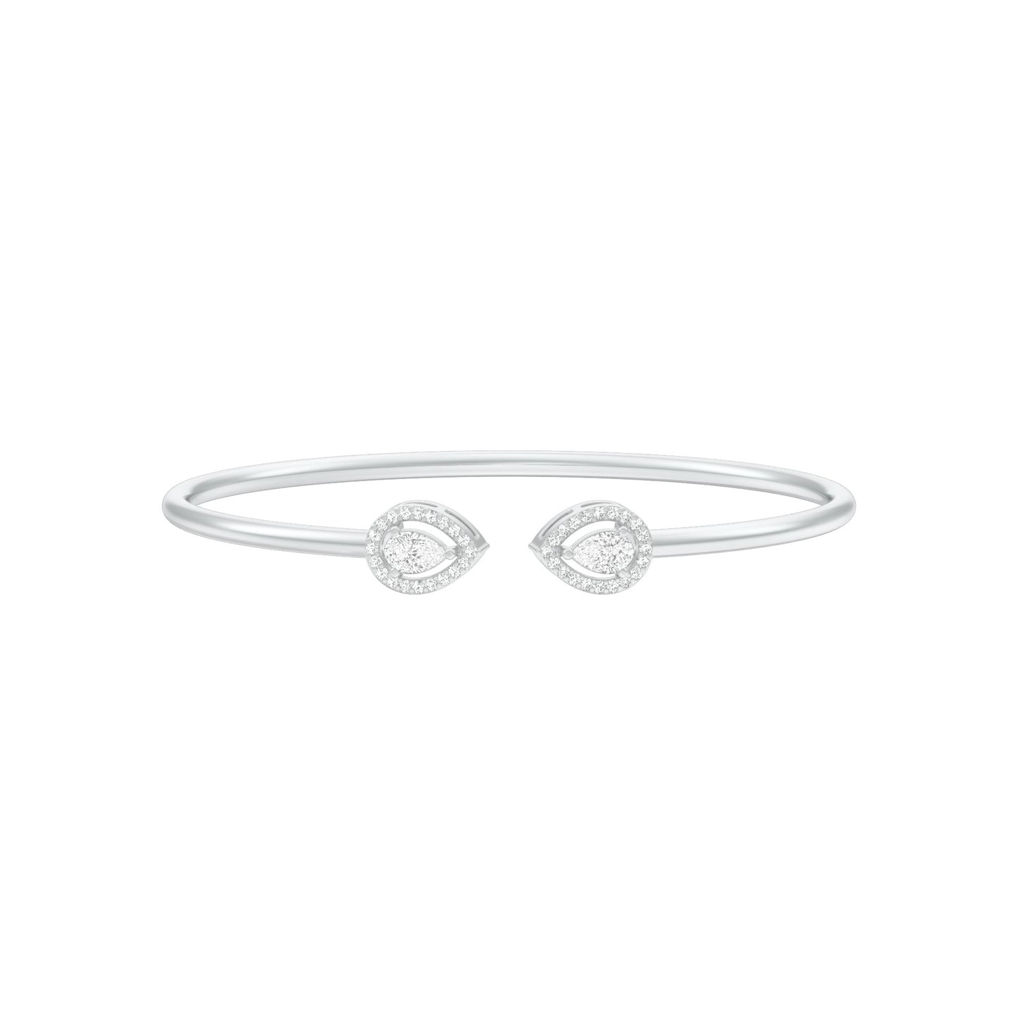 Opulence Diamond Flexi Bracelet 18 KT / White Gold