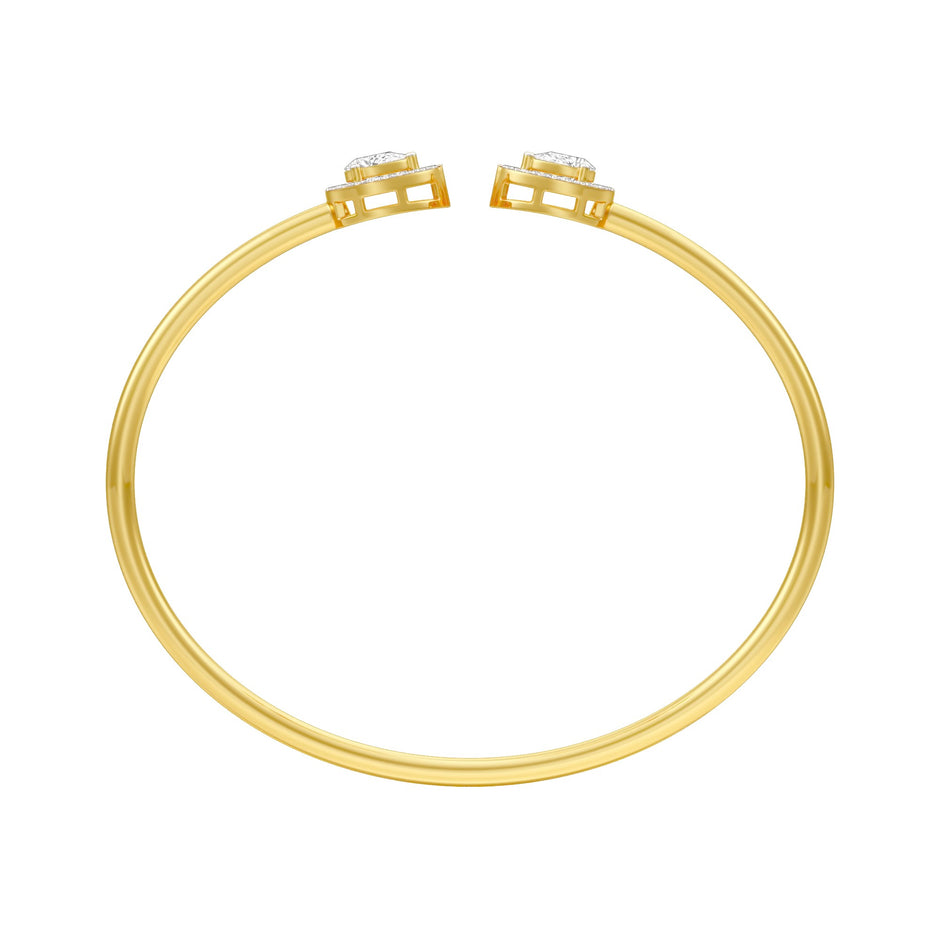 Opulence Diamond Flexi Bracelet 18 KT / Yellow Gold