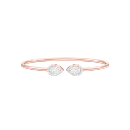 AuraLink Diamond Flexi Bracelet 18 KT / Rose Gold