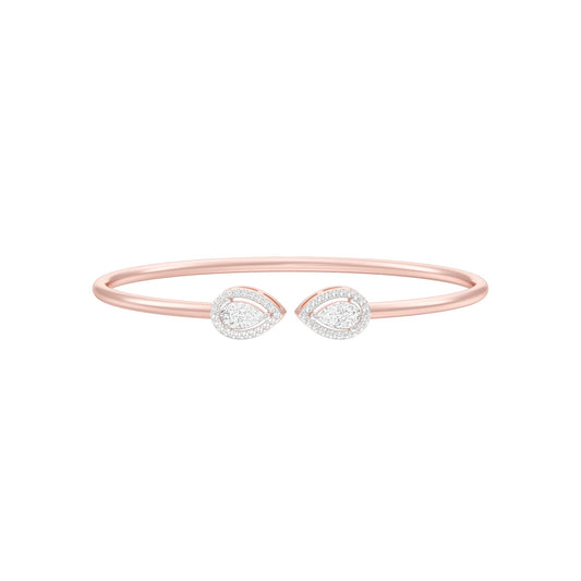 AuraLink Diamond Flexi Bracelet 18 KT / Rose Gold