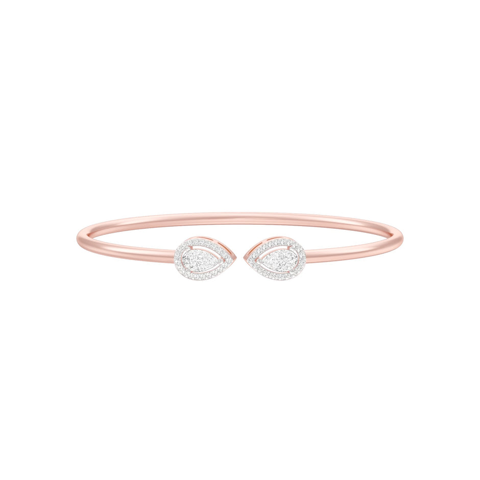 AuraLink Diamond Flexi Bracelet 18 KT / Rose Gold