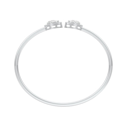 AuraLink Diamond Flexi Bracelet 18 KT / White Gold