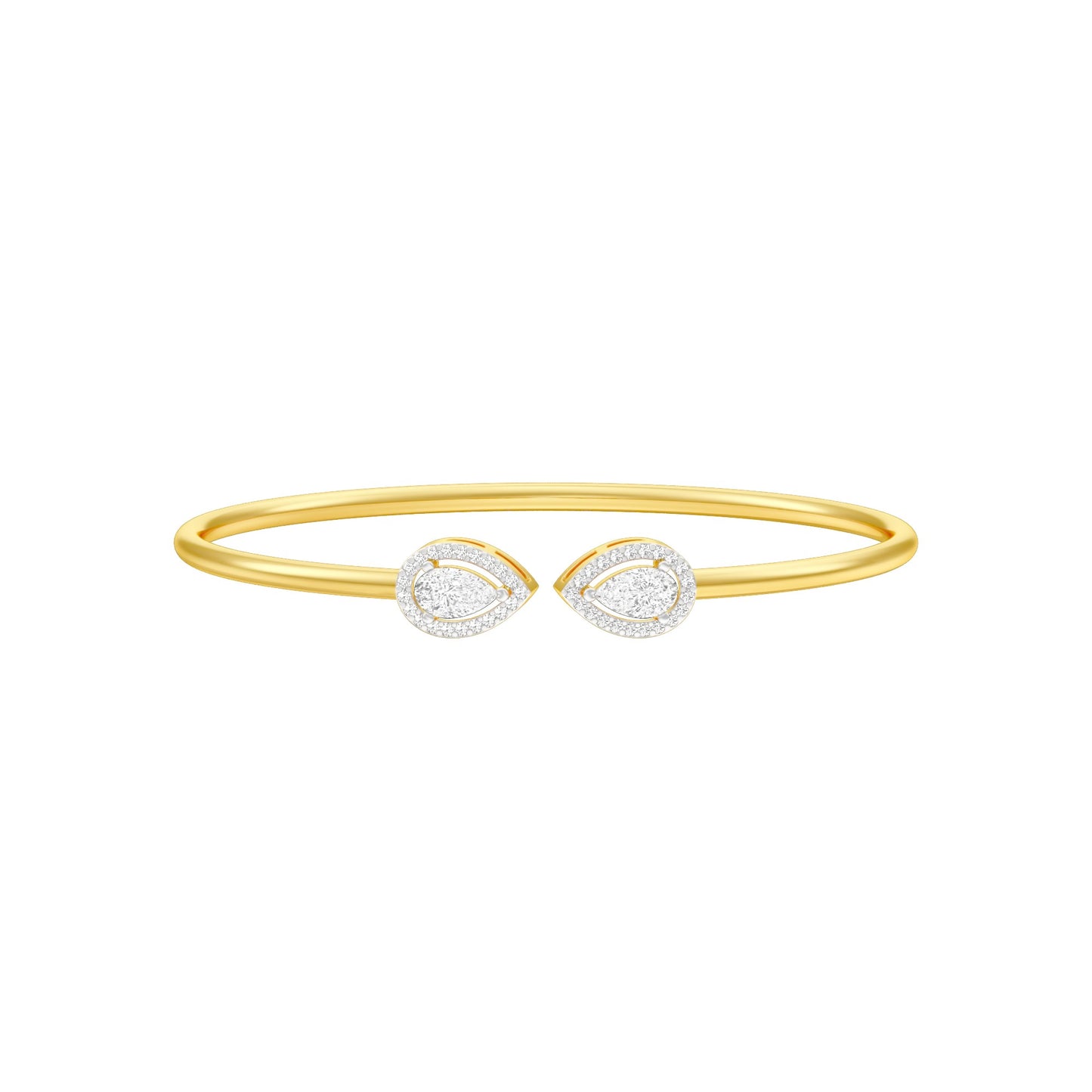 AuraLink Diamond Flexi Bracelet 18 KT / Yellow Gold