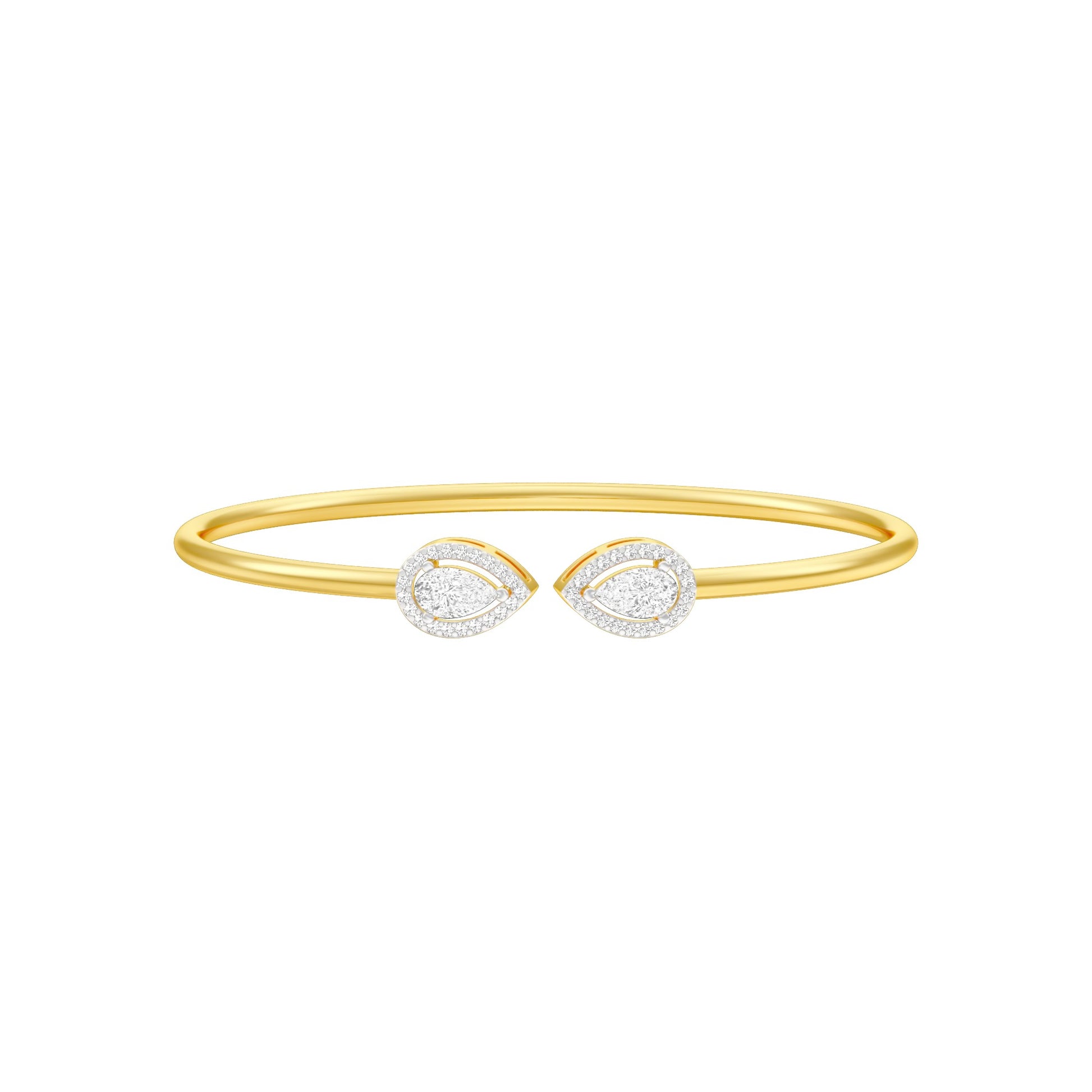 AuraLink Diamond Flexi Bracelet 18 KT / Yellow Gold