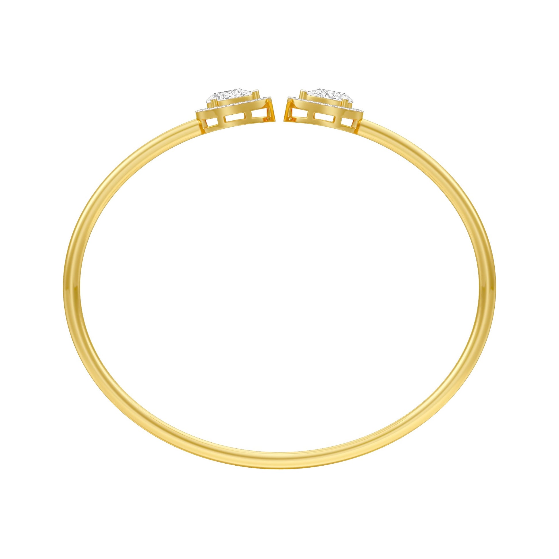 AuraLink Diamond Flexi Bracelet 18 KT / Yellow Gold