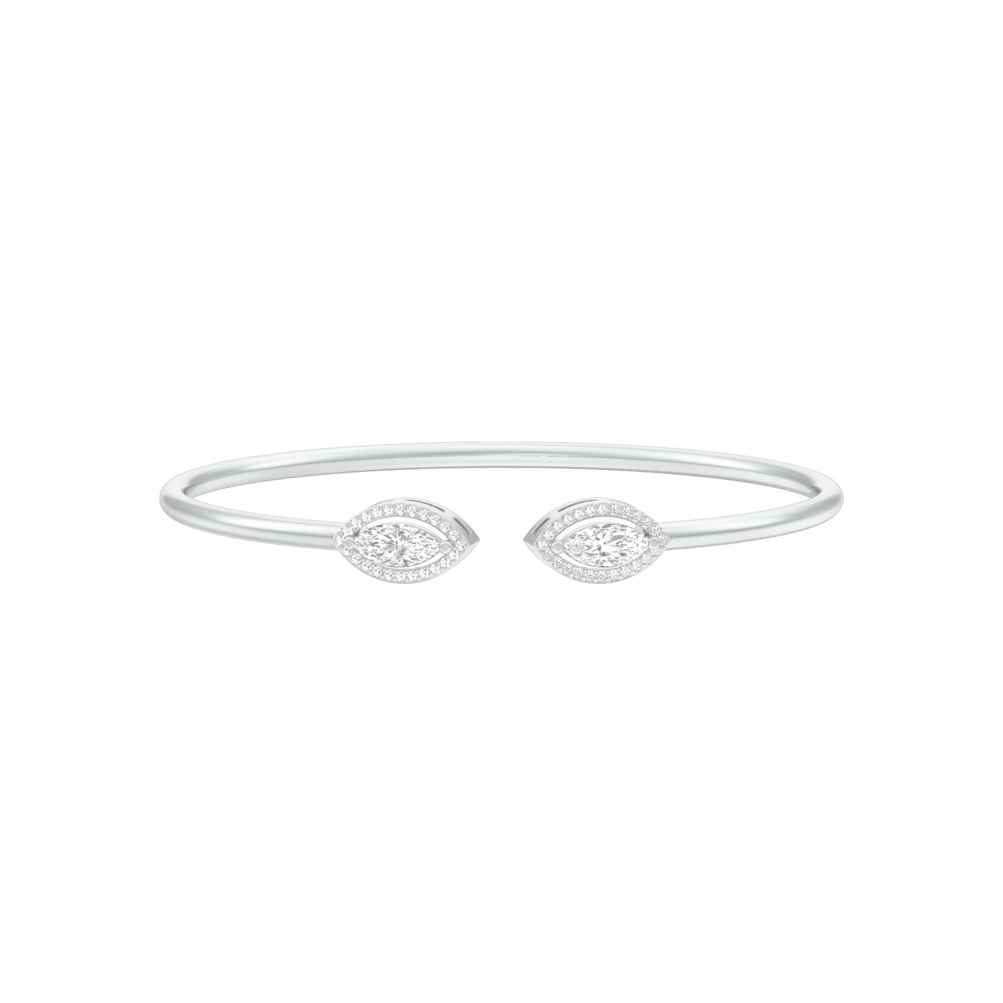 KI-BG00050-045 18 KT / White Gold