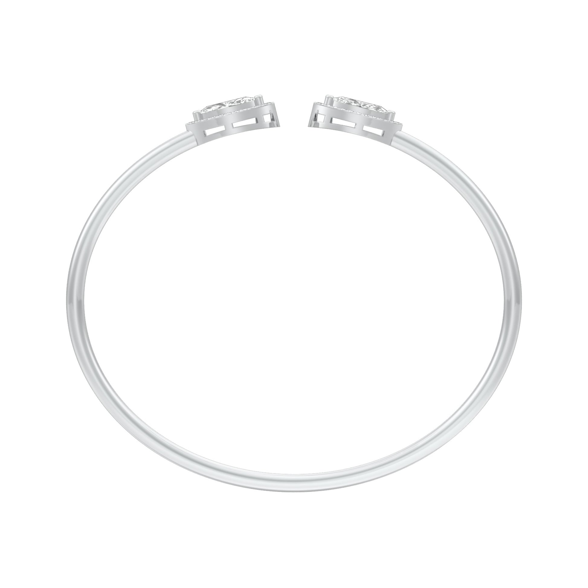 KI-BG00050-045 18 KT / White Gold