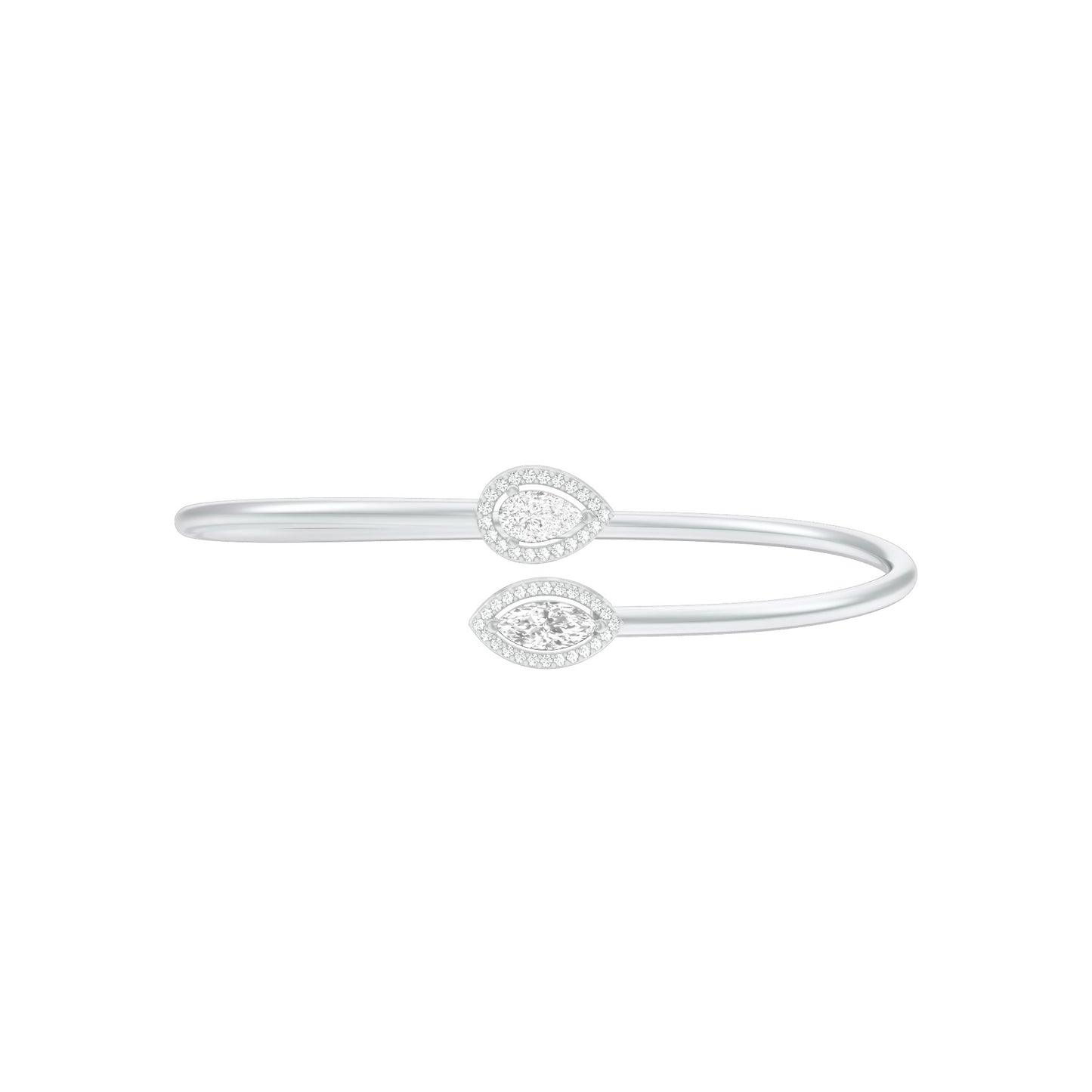 KI-BG00054-045 18 KT / White Gold