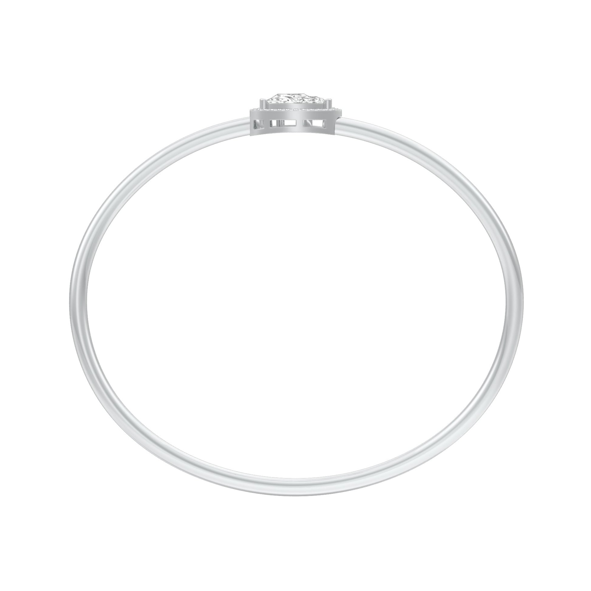 KI-BG00054-045 18 KT / White Gold