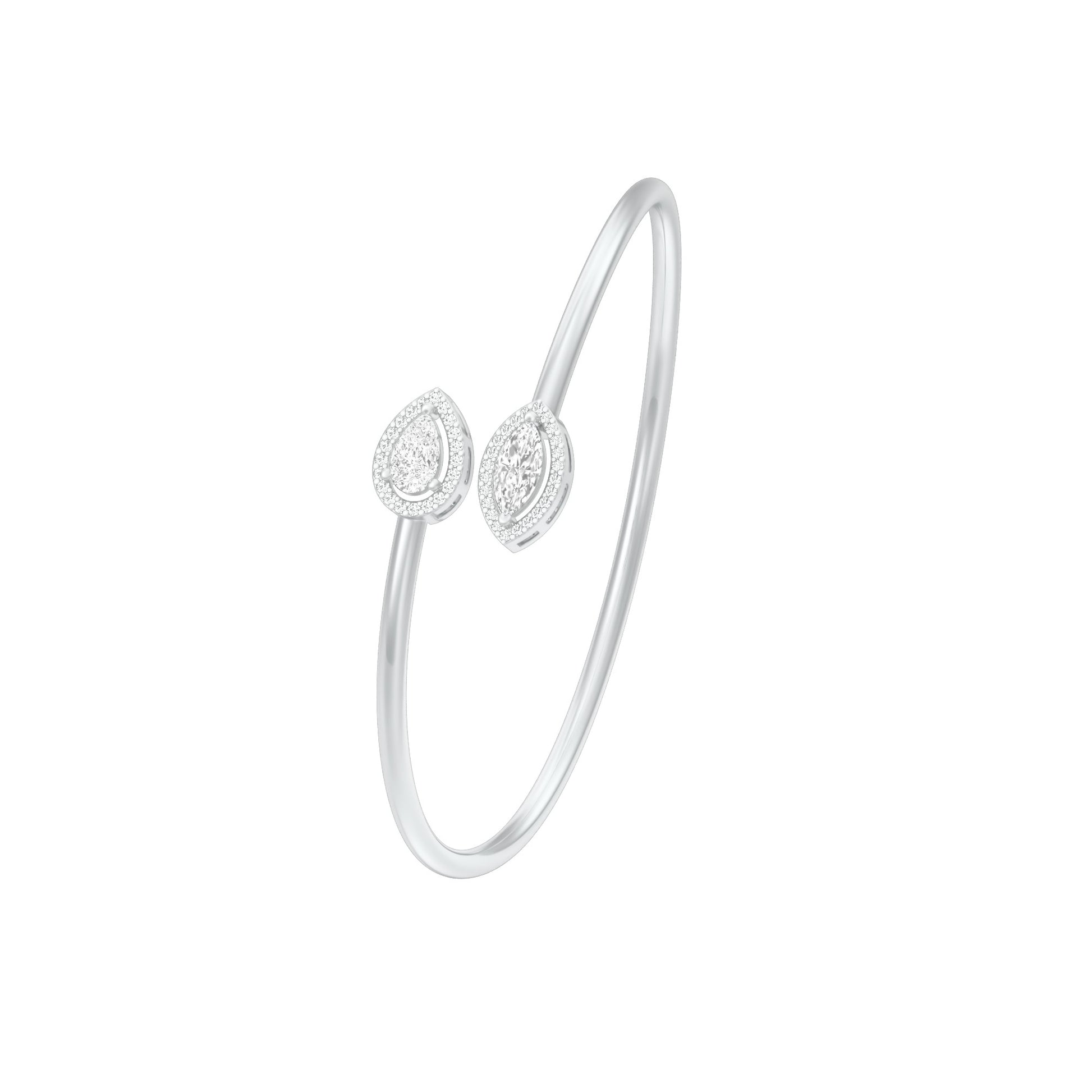 KI-BG00054-045 18 KT / White Gold