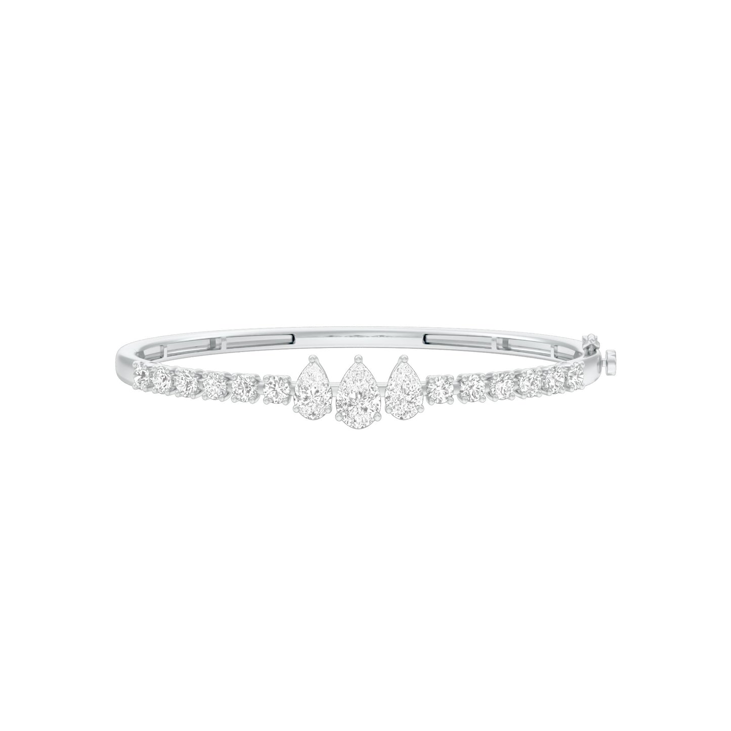 KI-BRL00063 18 KT / White Gold