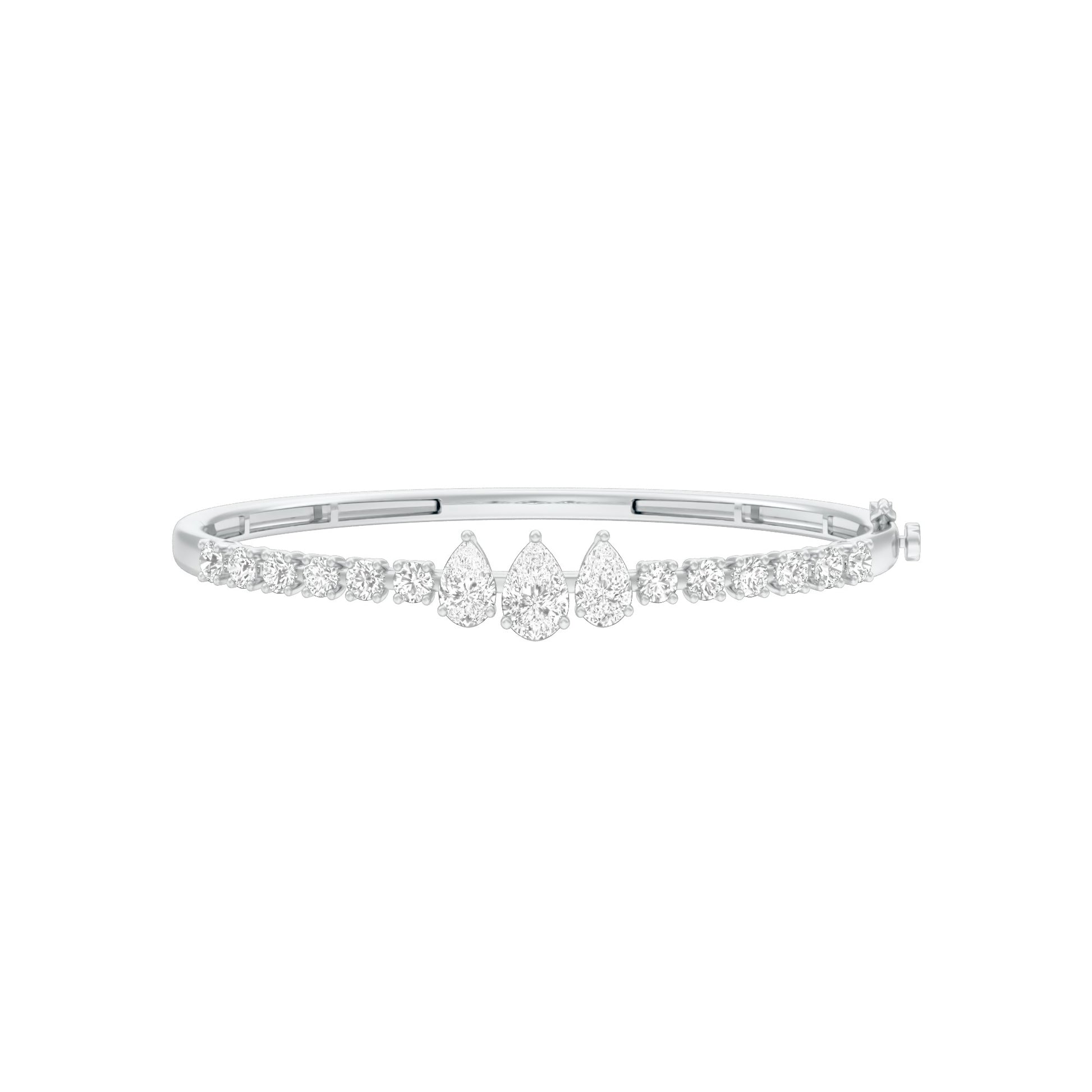 KI-BRL00063 18 KT / White Gold