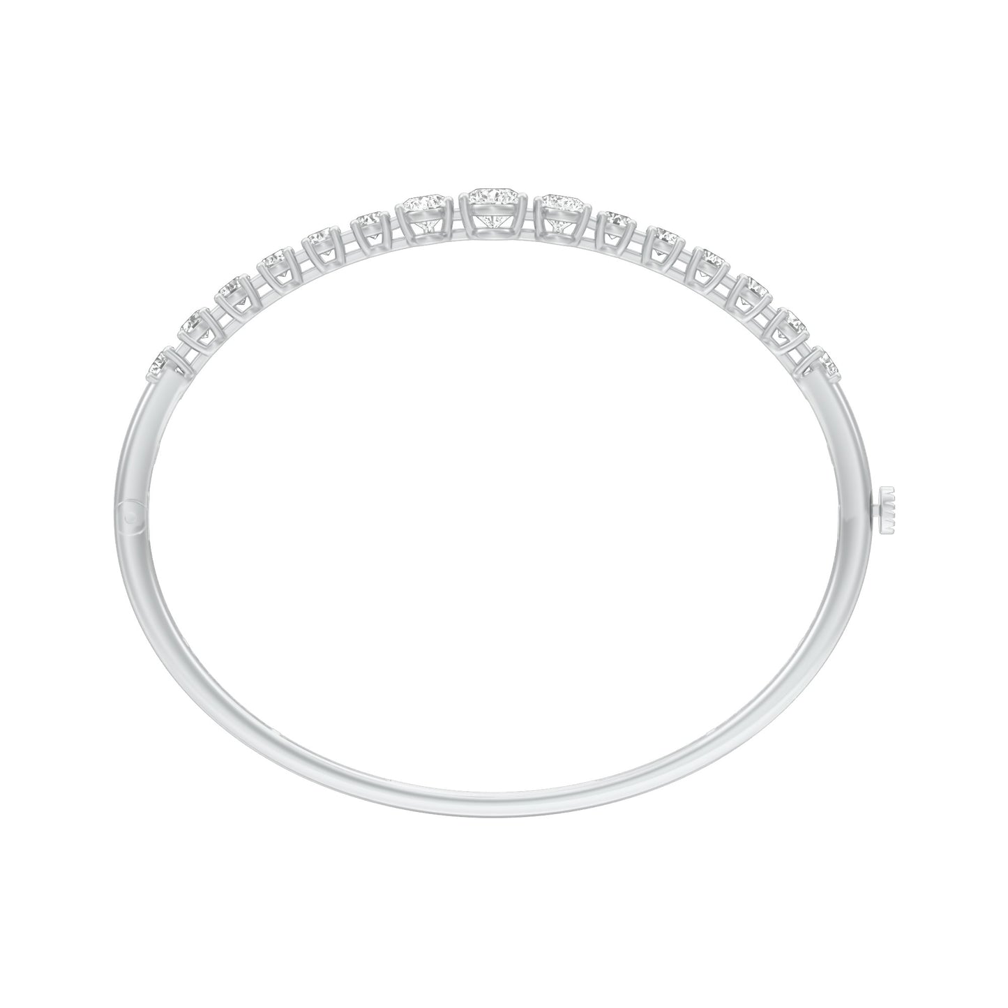 KI-BRL00063 18 KT / White Gold