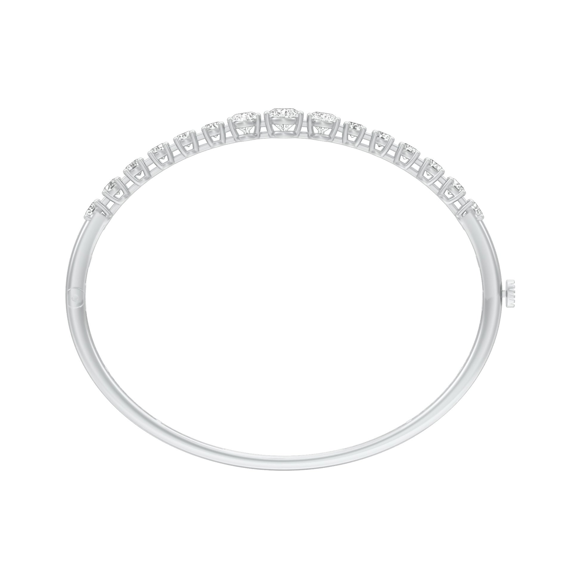 KI-BRL00063 18 KT / White Gold