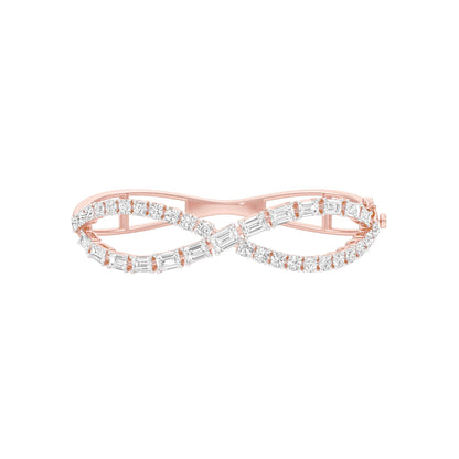 Crownlight Diamond Kada Bracelet 18 KT / Rose Gold