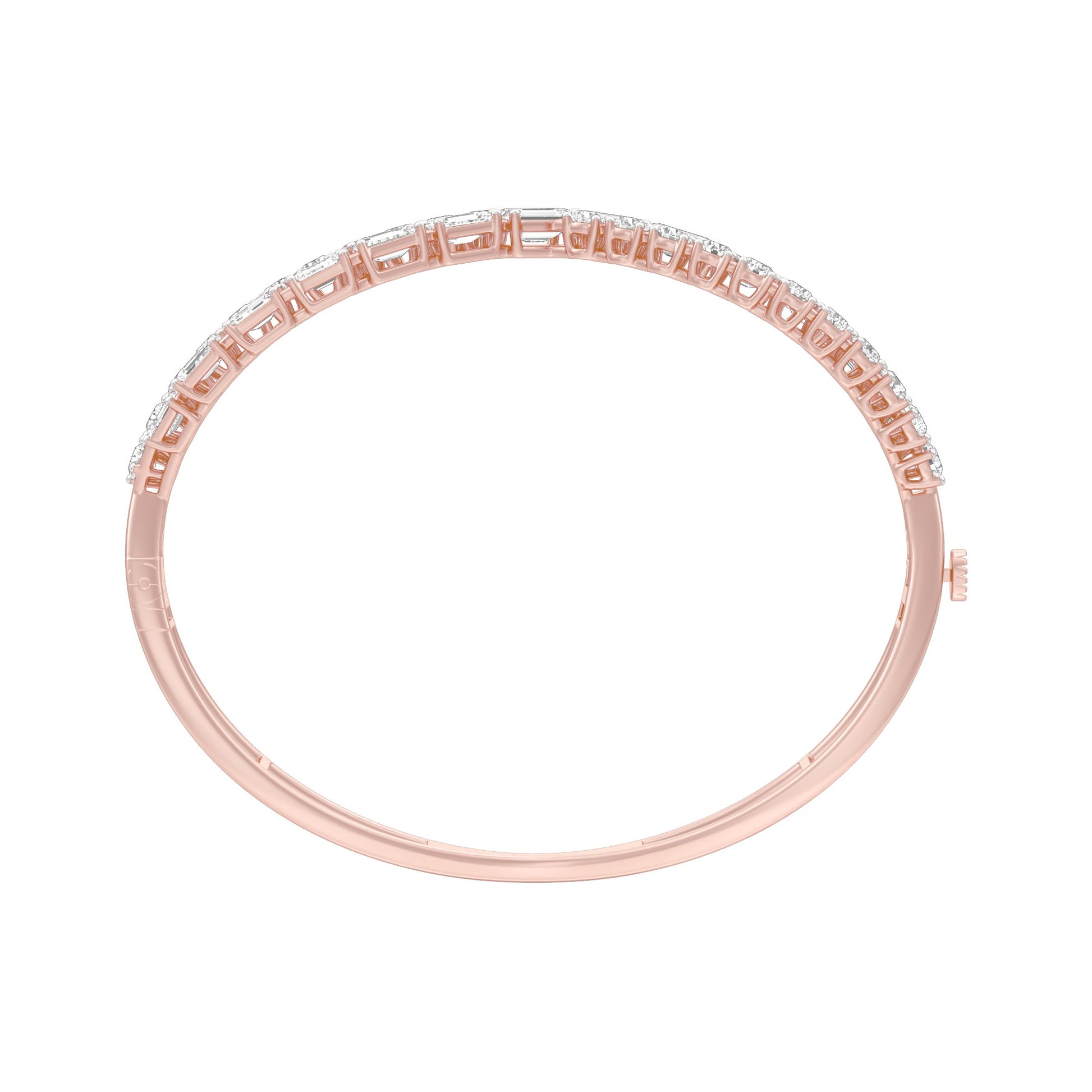 Crownlight Diamond Kada Bracelet 18 KT / Rose Gold