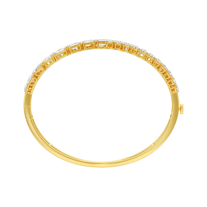 Crownlight Diamond Kada Bracelet 18 KT / Yellow Gold