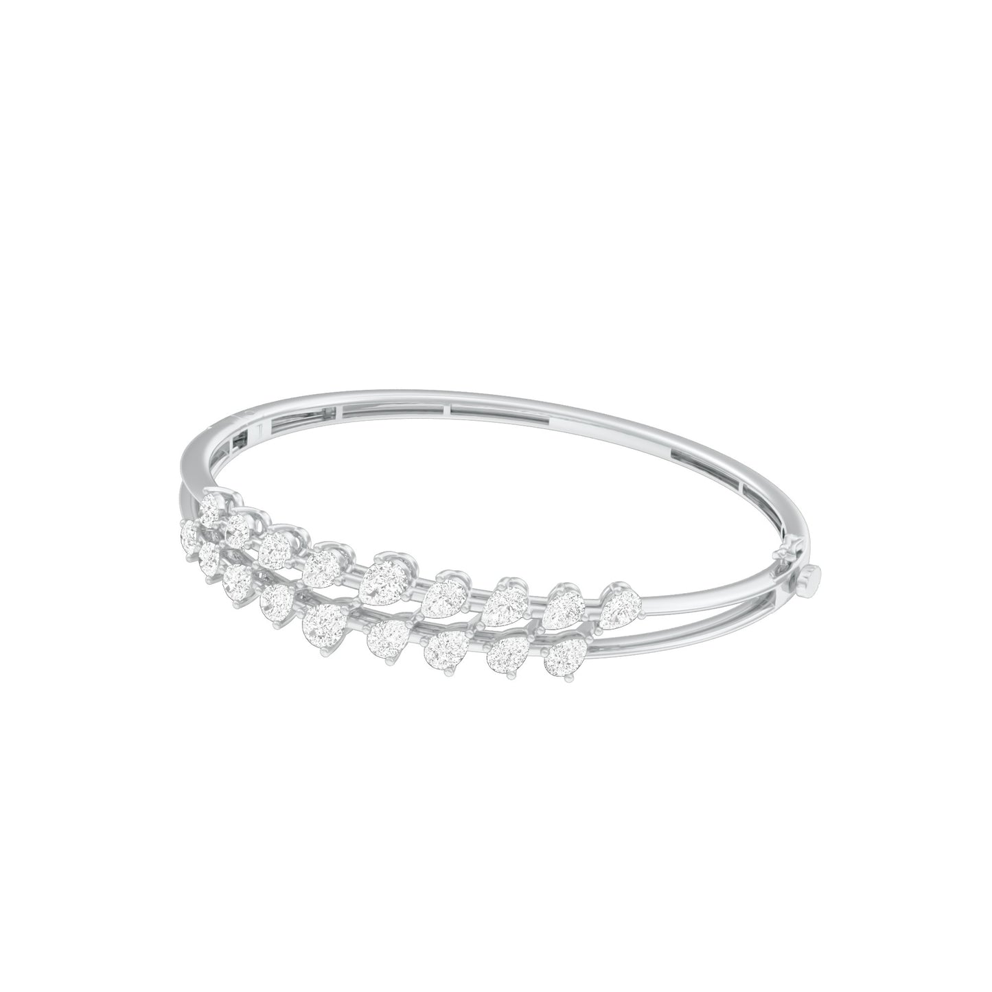 KI-BRL00069 18 KT / White Gold