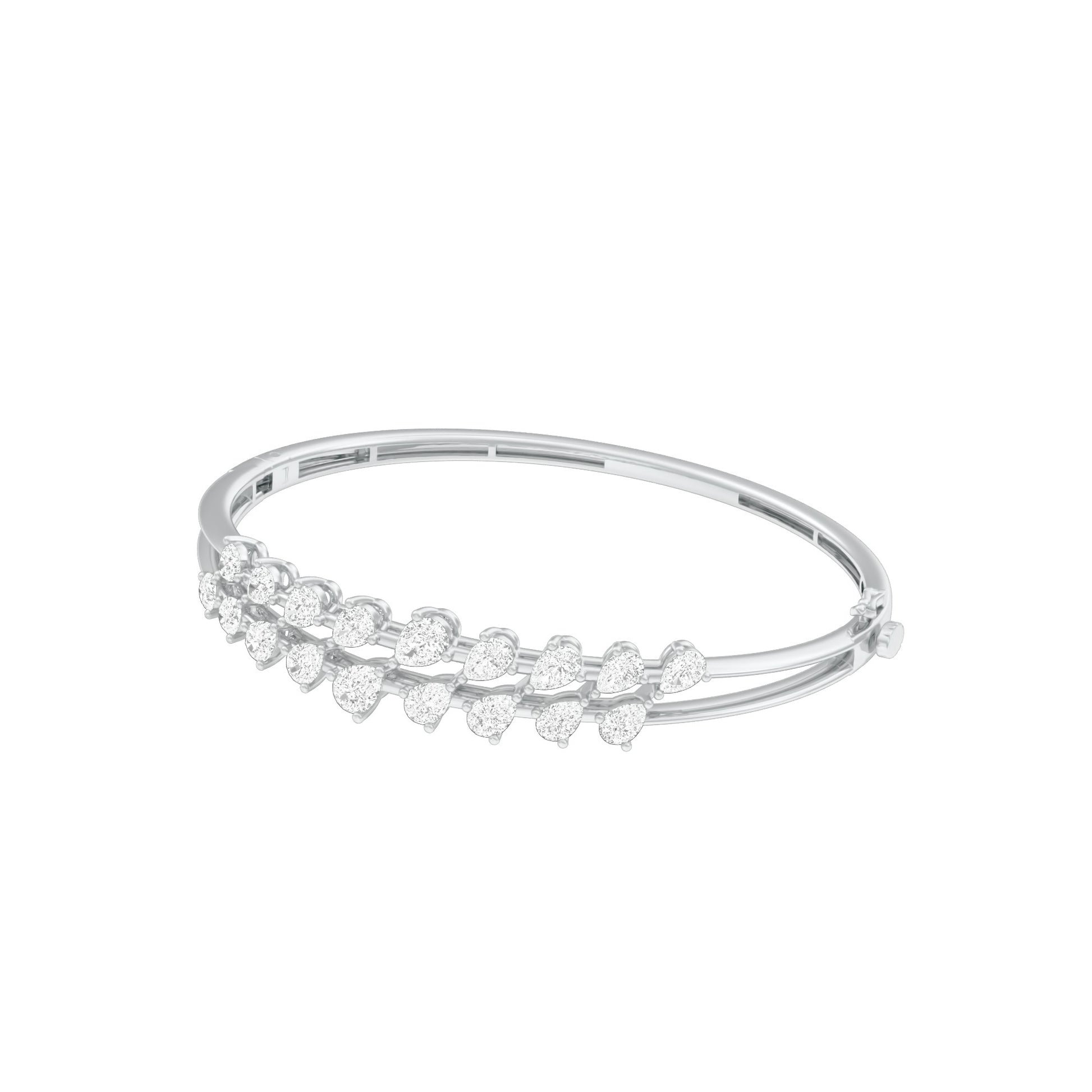 KI-BRL00069 18 KT / White Gold