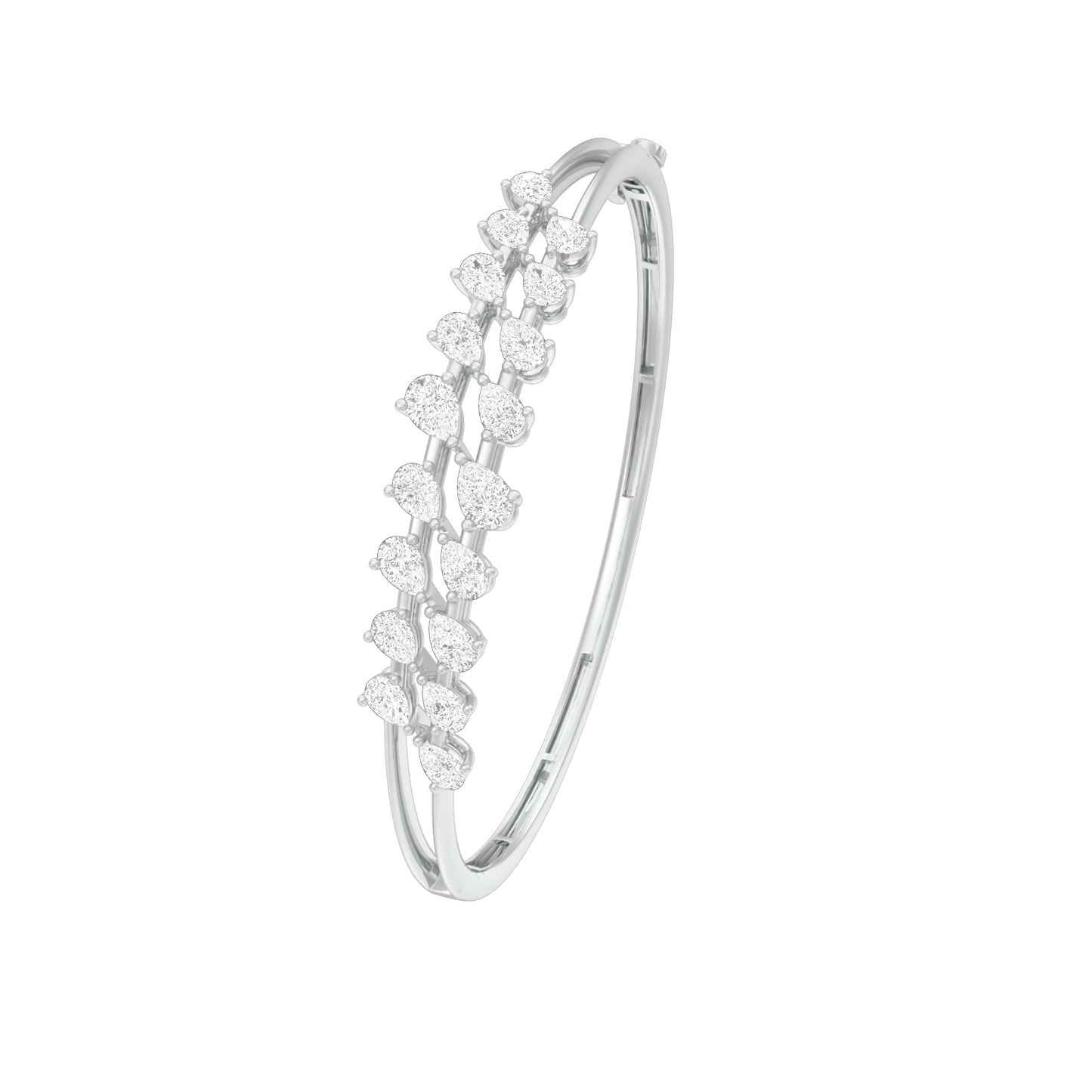 KI-BRL00069 18 KT / White Gold