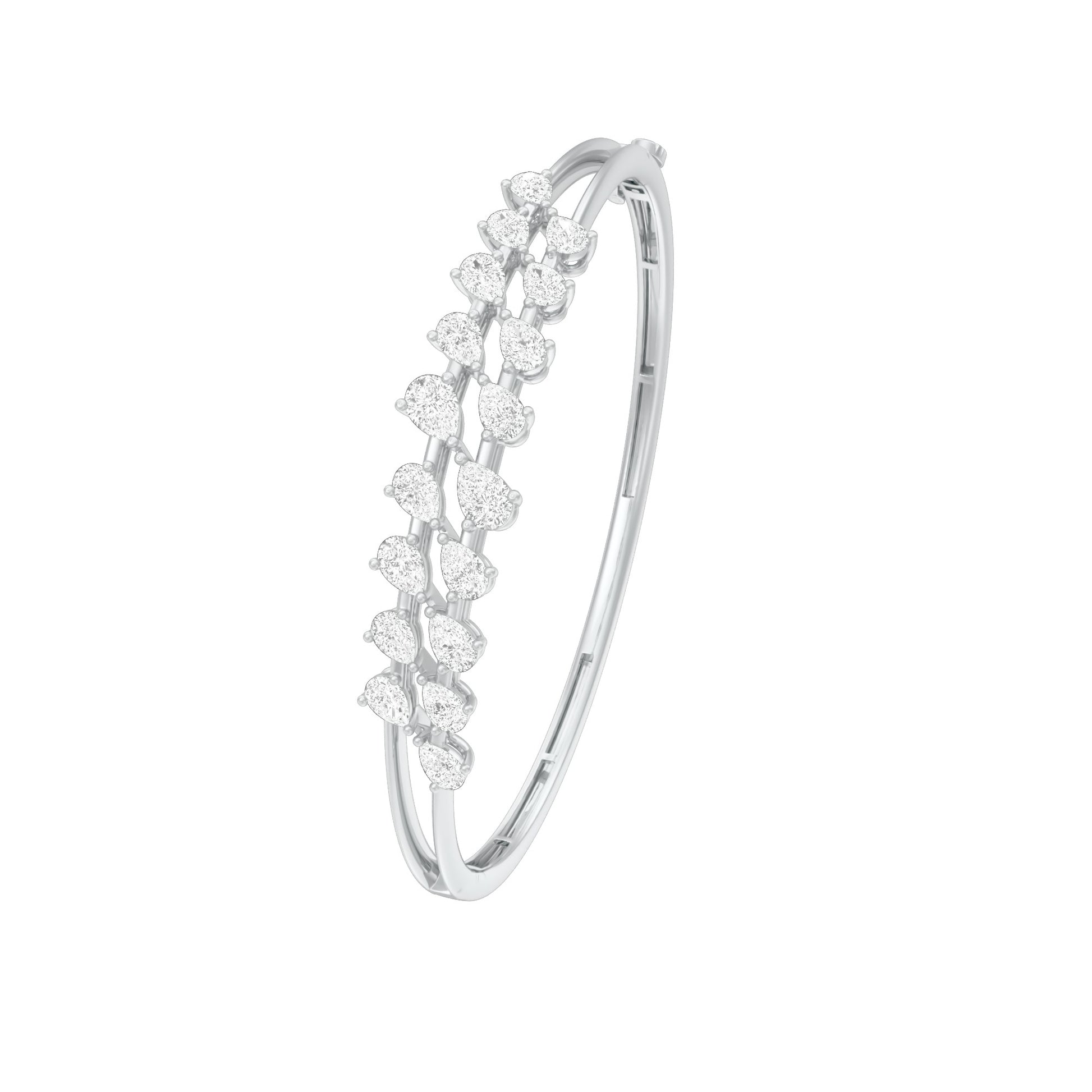 KI-BRL00069 18 KT / White Gold