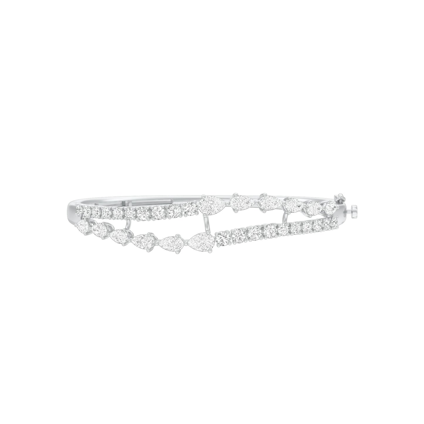 KI-BRL00075 18 KT / White Gold