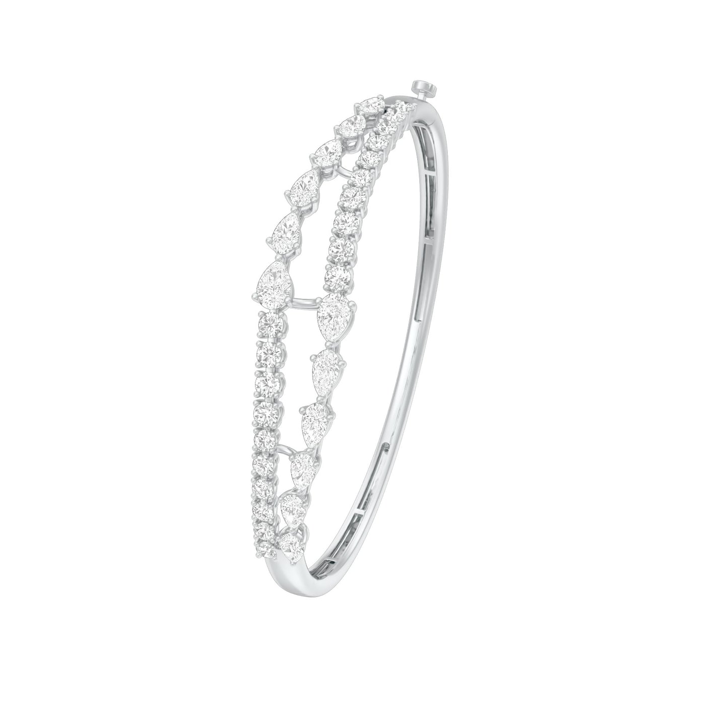 KI-BRL00075 18 KT / White Gold