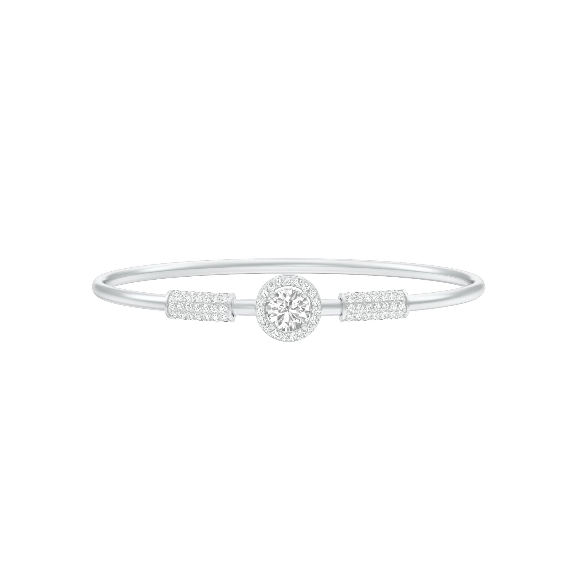 KI-BRL00109 18 KT / White Gold