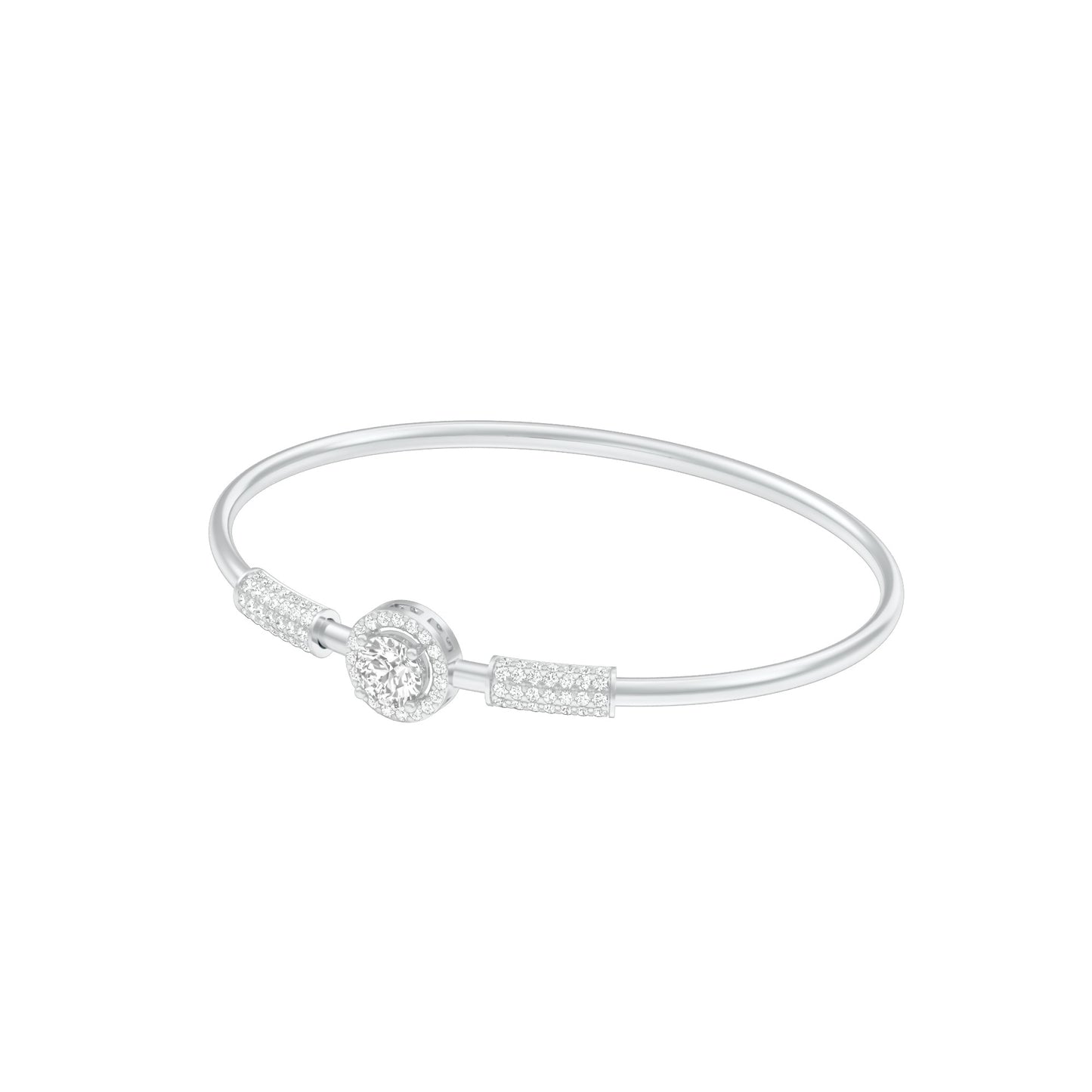KI-BRL00109 18 KT / White Gold