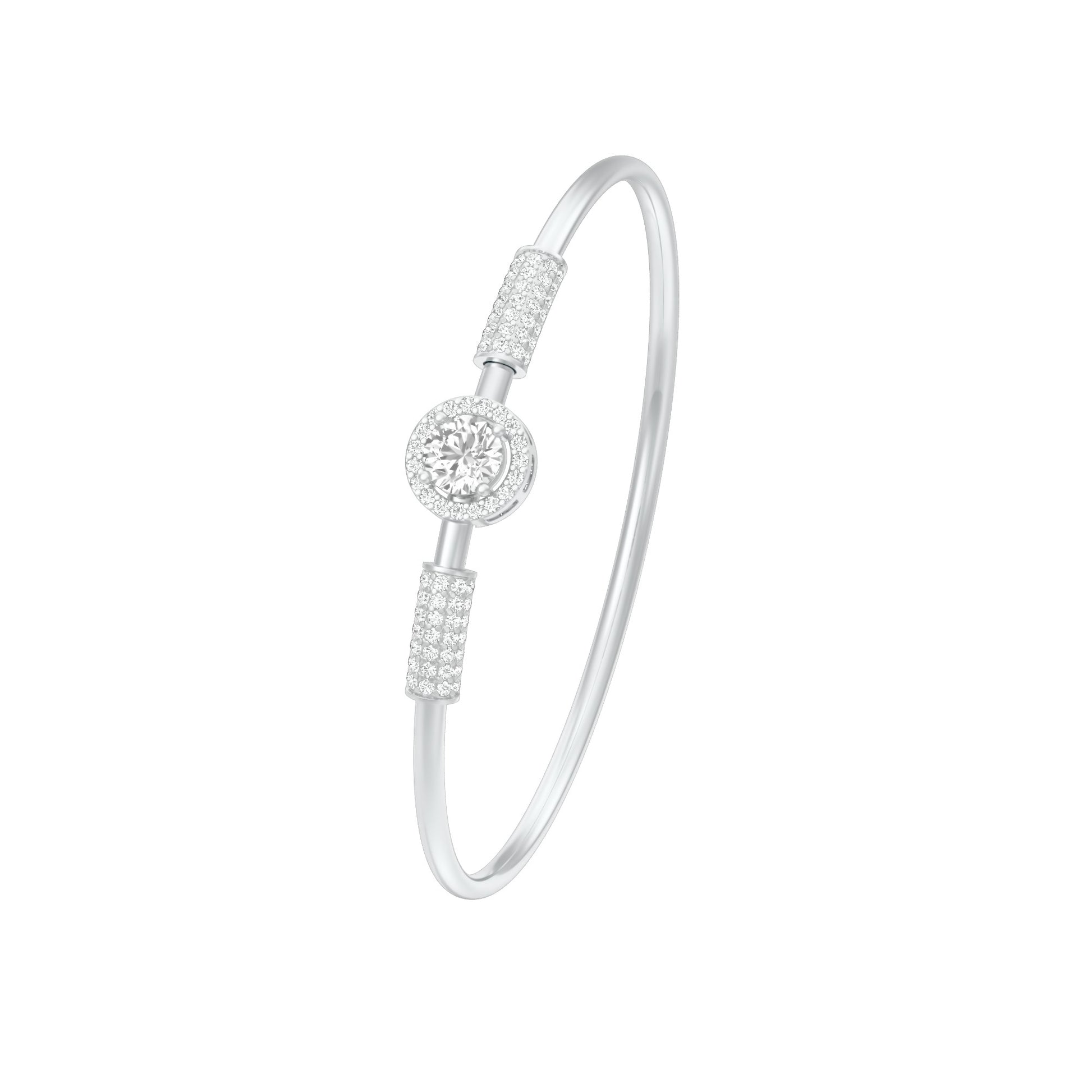 KI-BRL00109 18 KT / White Gold