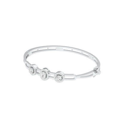 KI-BRL00111 18 KT / White Gold