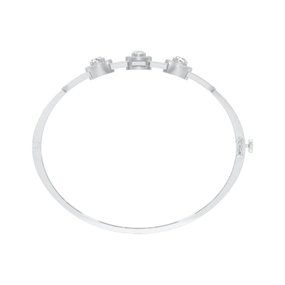 KI-BRL00111 18 KT / White Gold