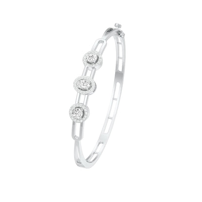 KI-BRL00111 18 KT / White Gold