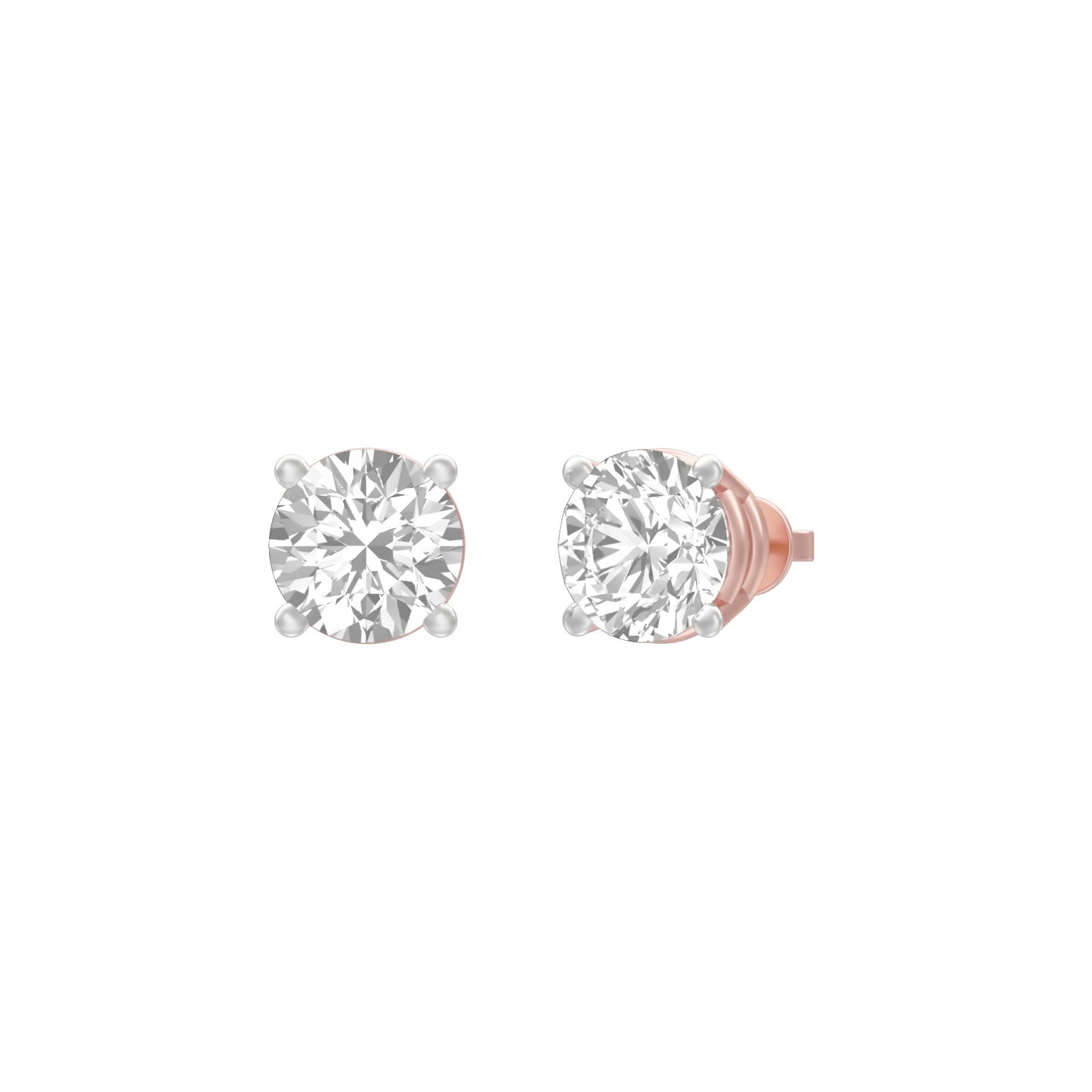 KI-ER00002-075 18 KT / Rose Gold