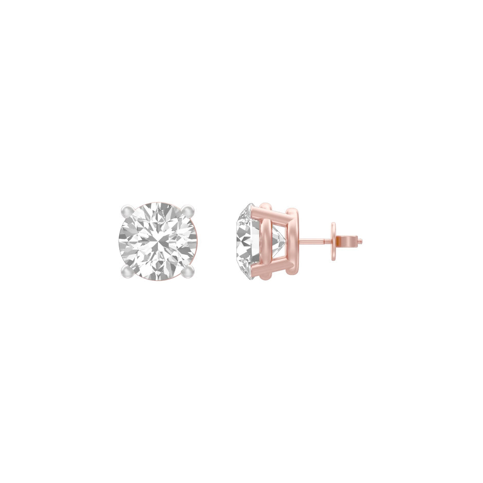 KI-ER00002-075 18 KT / Rose Gold