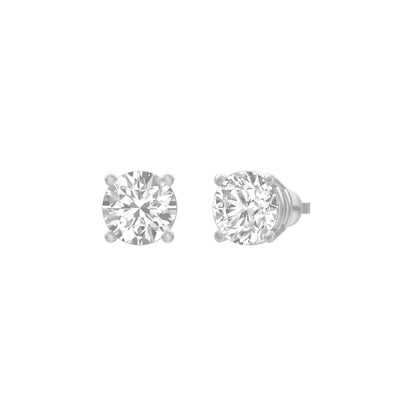 KI-ER00002-075 18 KT / White Gold