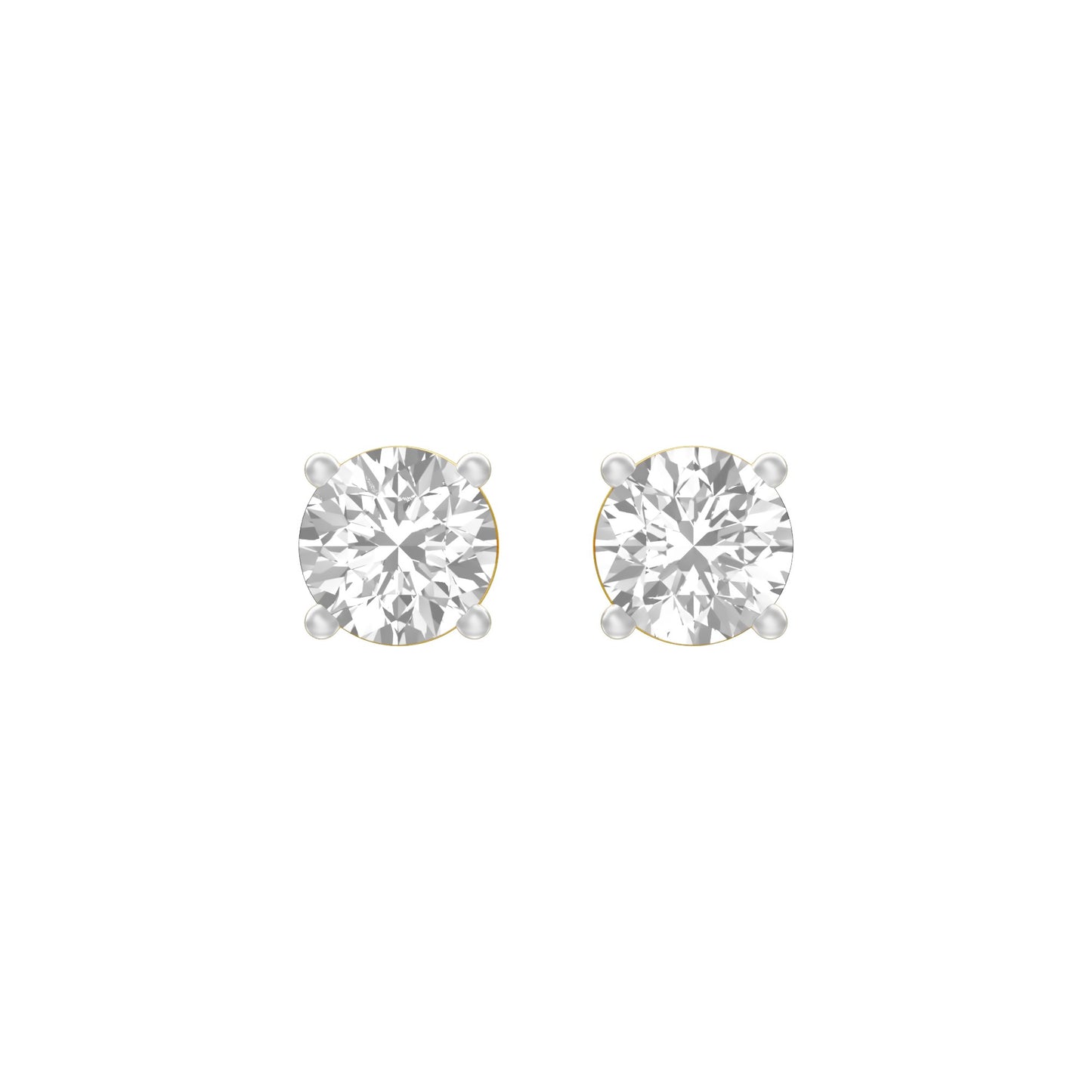 KI-ER00002-075 18 KT / Yellow Gold