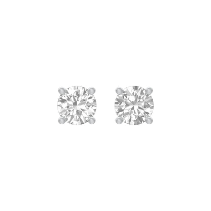 KI-ER00002-100 18 KT / White Gold