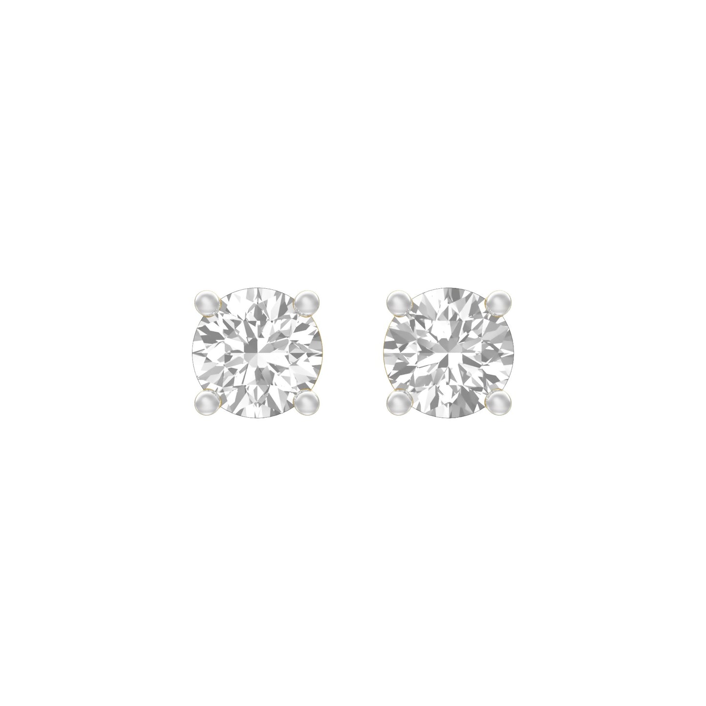 KI-ER00002-100 18 KT / Yellow Gold