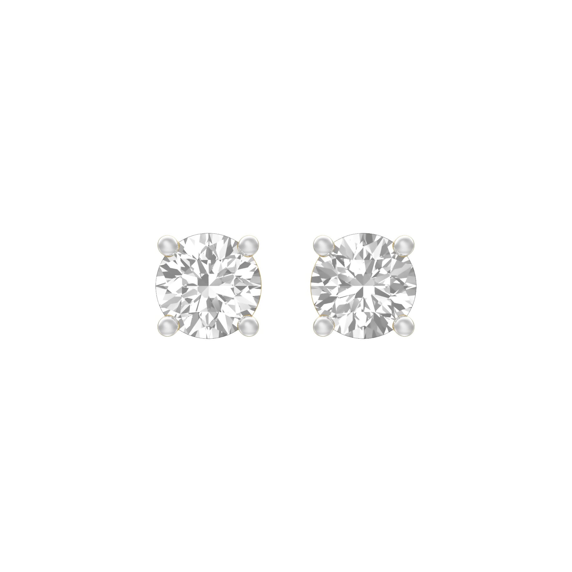 KI-ER00002-100 18 KT / Yellow Gold