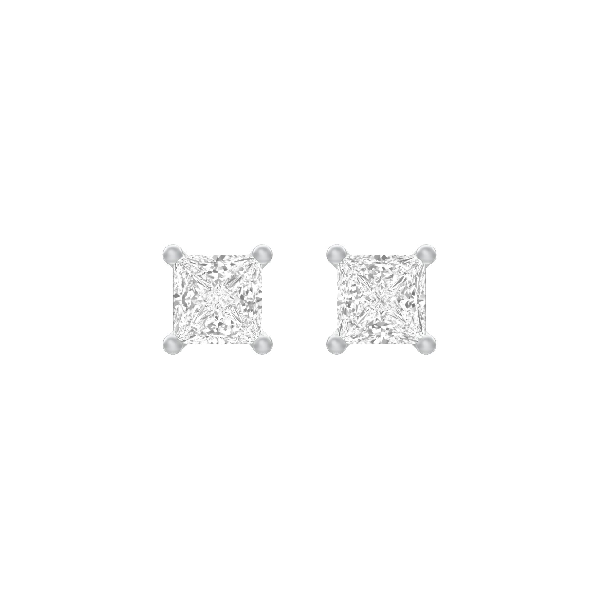 KI-ER00003-053 18 KT / White Gold