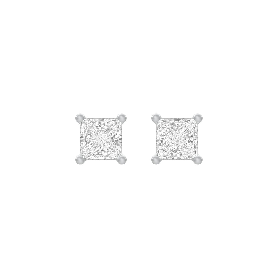 KI-ER00003-053 18 KT / White Gold