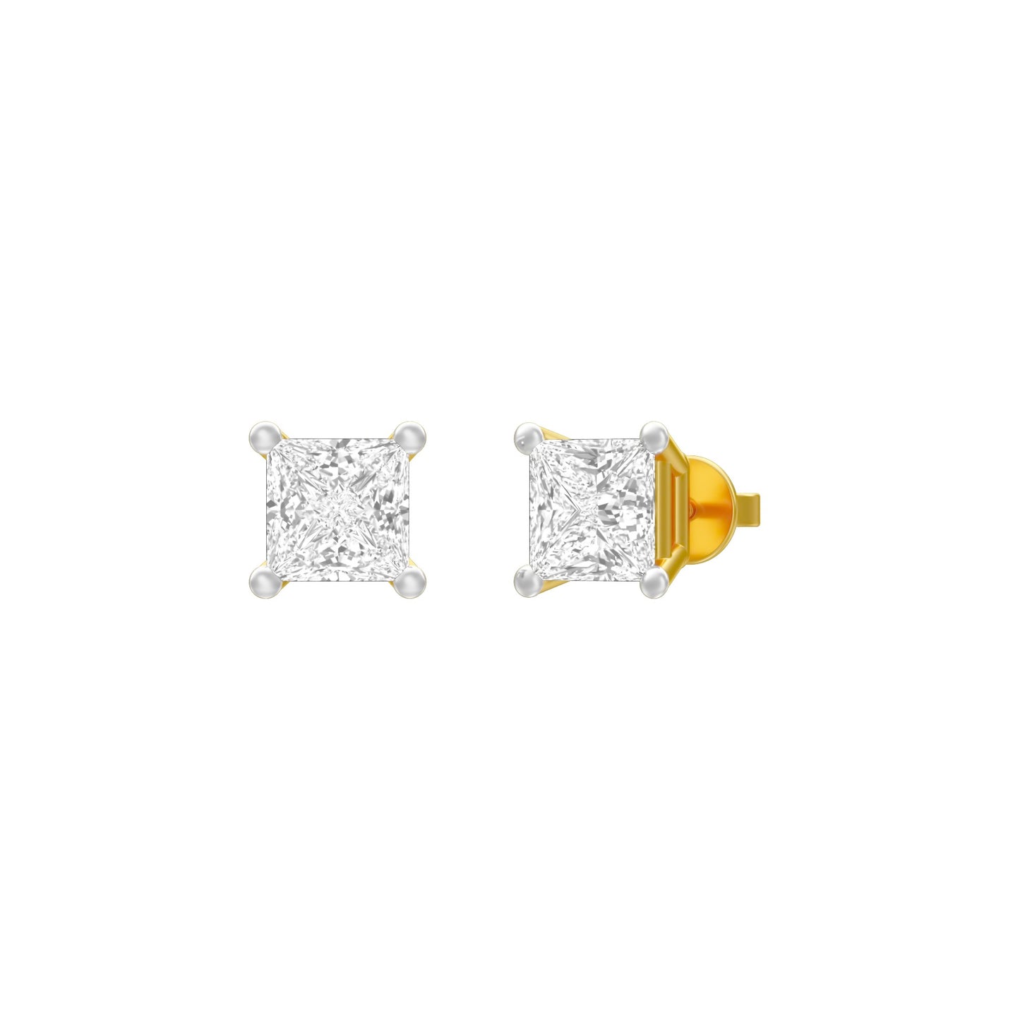 KI-ER00003-053 18 KT / Yellow Gold