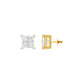 Avea Diamond Stud Earrings 18 KT / Yellow Gold