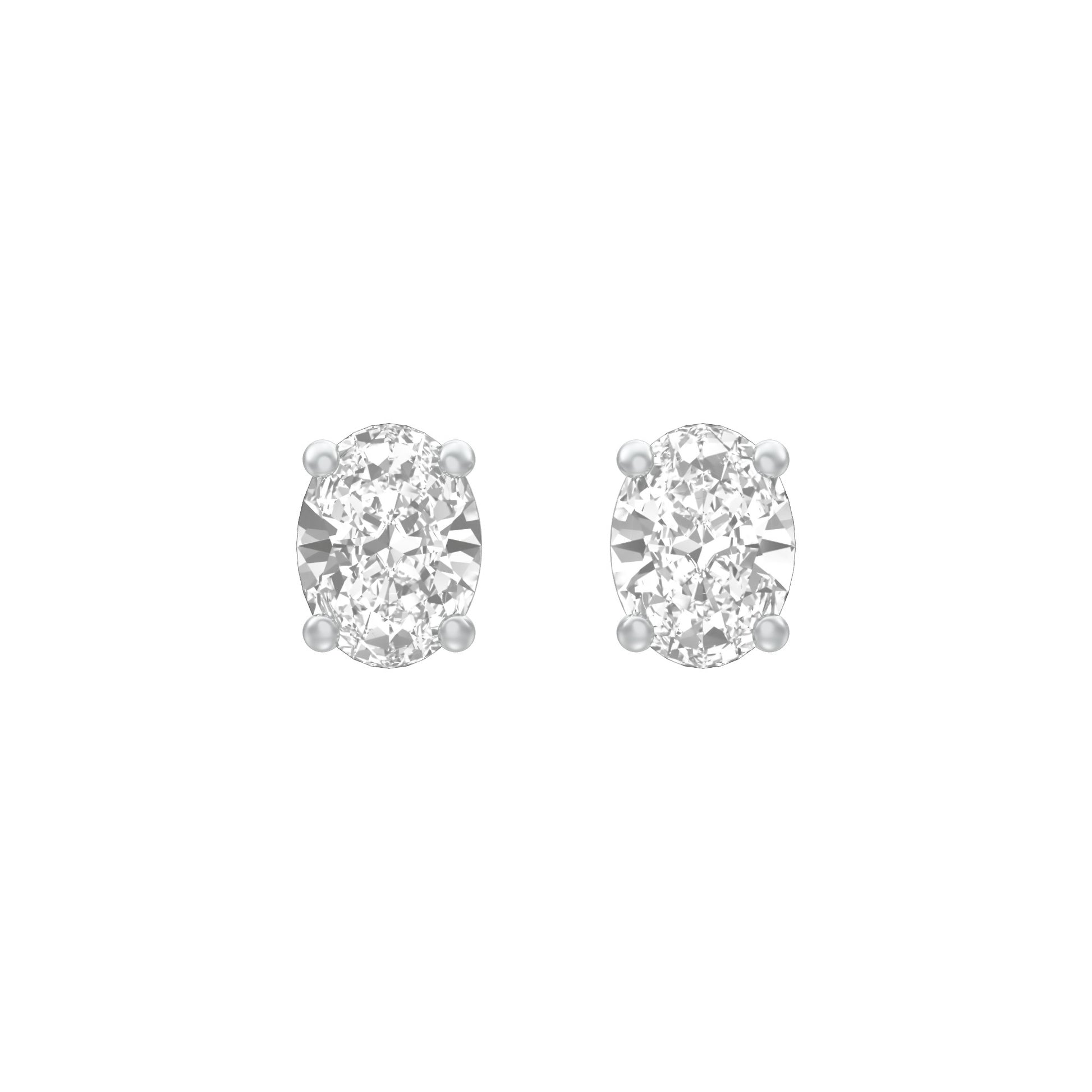 KI-ER00021-020 18 KT / White Gold