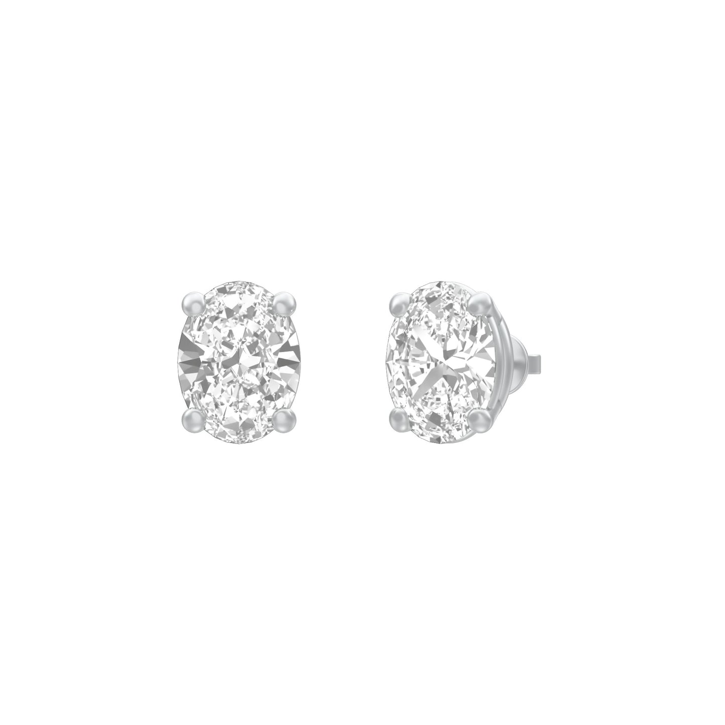 KI-ER00021-020 18 KT / White Gold